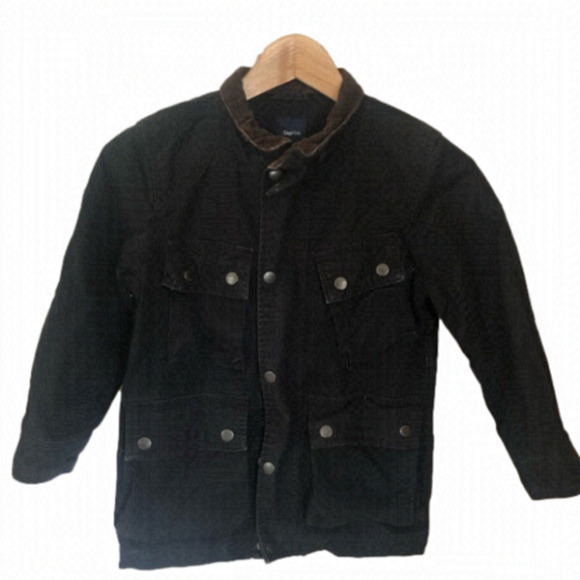 Gap Boy’s Utility Cargo Pockets Utility Chore Barn Jacket Small - Picture 1 of 9